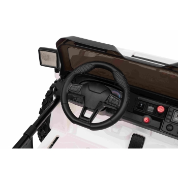 Auto na akumulator Extreme Sport 4x4 Zmienna Wielkość Biały SX2539.BIA